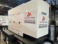 Generator on trailer 2