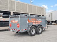MegaFuel Trailer used for Red Dyed Diesel Fuel and DEF delivery.