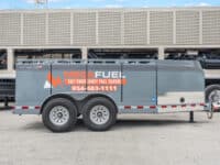MegaFuel Trailer used for Red Dyed Diesel Fuel and DEF delivery.