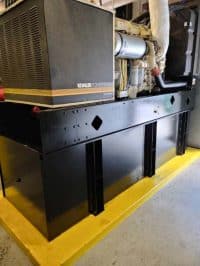 Fixed, Kohler Commercial Generator At Client Site.