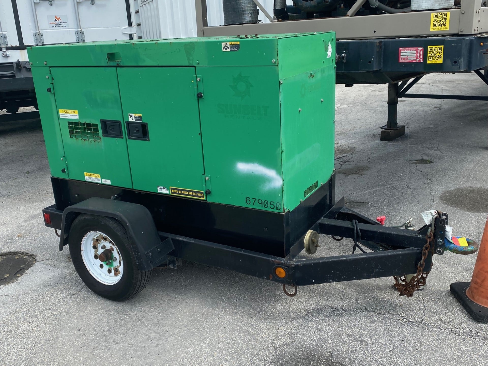 MultiQuip Whisperwatt Generator w/ Isuzu Engine Megawattage Megawattage