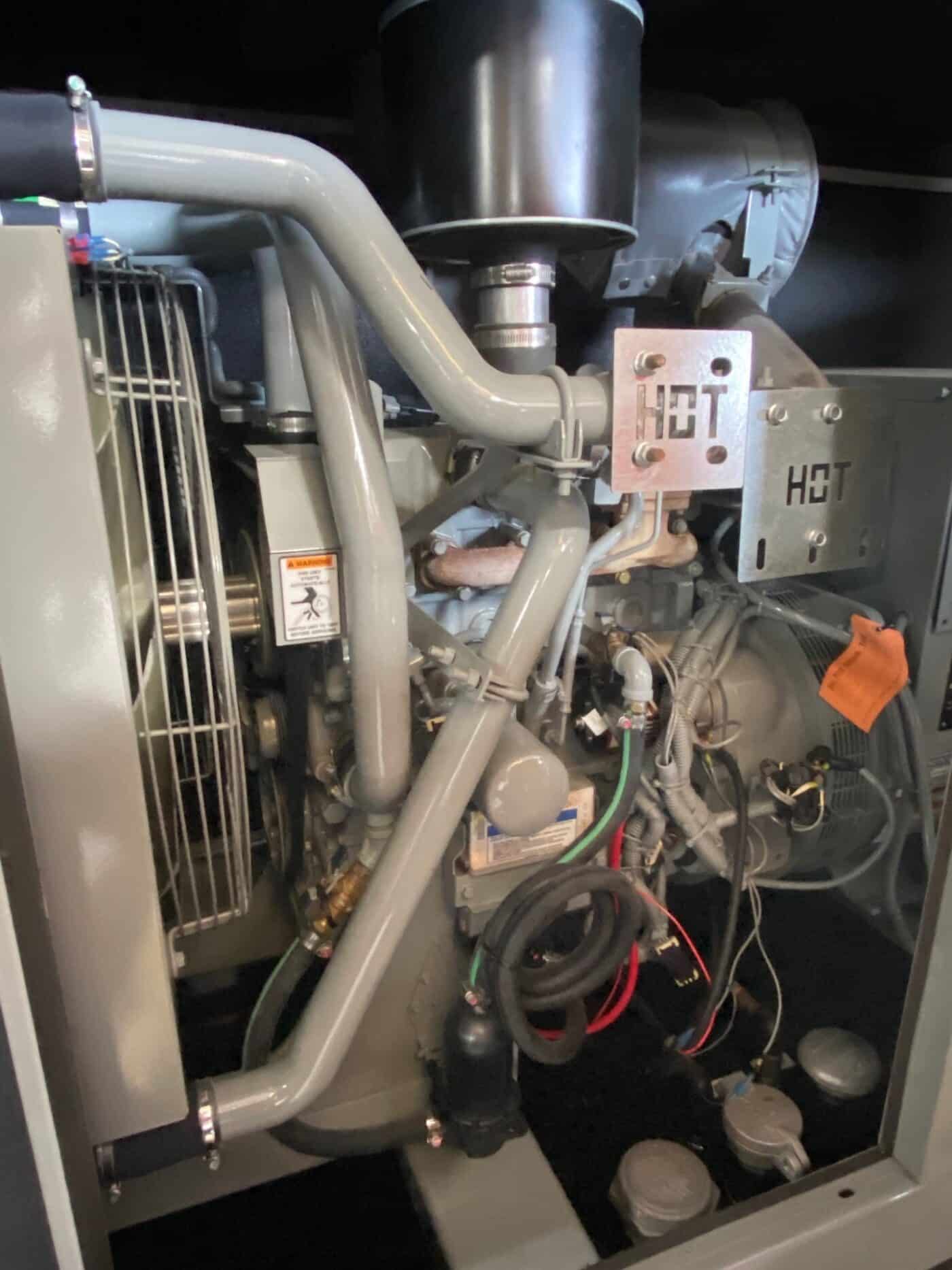 Engine Of 40kW MTU Onsite Energy Skidmount Generator